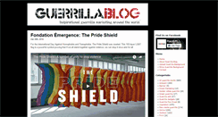 Desktop Screenshot of guerrillablog.com